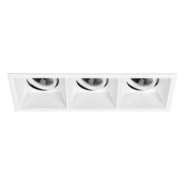 Фото #1 товара Светильник MS-FLOW-BUILT-S230x85-3x12W Warm3000 (WH, 55 deg, 230V) (Arlight, IP20 Металл, 5 лет)
