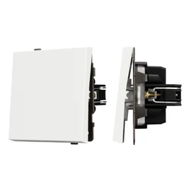 Фото #1 товара Механизм выключателя одноклавишный непроходной SWT-TENDO-MK01-PL-WH (230V, 10A) (Arlight, -)