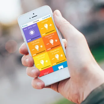 Технология управления освещением iRidium mobile 