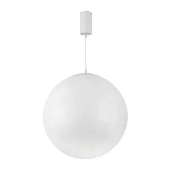 Фото #2 товара Светильник SP-SILKA-HANG-R600-12W Warm2700 (WH, 330 deg, 230V) (Arlight, IP20 Натуральный шелк, 3 года)