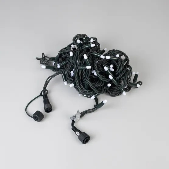 Фото #3 товара Светодиодная гирлянда ARD-STRING-PRO-1000-GREEN-100LED-MILK-PULSE White (230V, 7W) (Ardecoled, IP65)