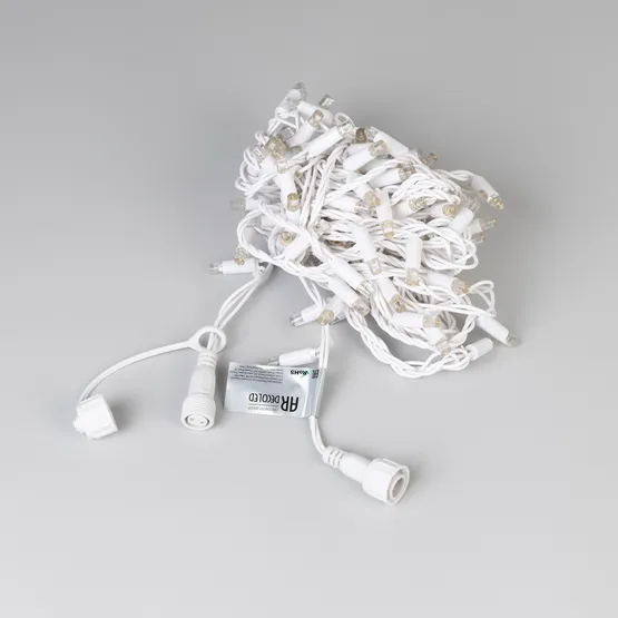 Фото #3 товара Светодиодная гирлянда ARD-STRING-CLASSIC-10000-WHITE-100LED-STD WARM (230V, 7W) (Ardecoled, IP65)