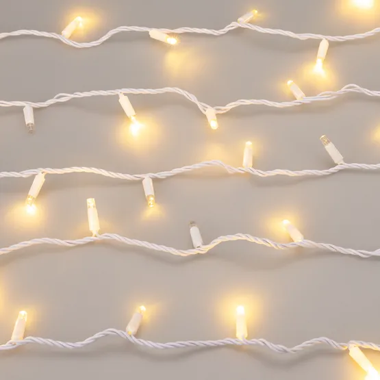 Фото #2 товара Светодиодная гирлянда ARD-STRING-CLASSIC-10000-WHITE-100LED-PULSE Warm (230V, 7W) (Ardecoled, IP65)