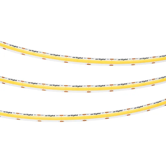 Фото #2 товара Светодиодная лента COB-X576-10mm 24V Day4000 (15 W/m, IP20, 5m) (Arlight, высок.эфф.150 лм/Вт)