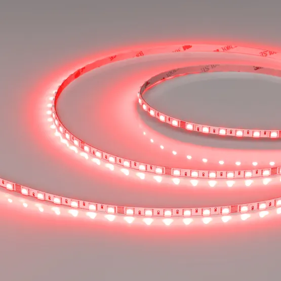 Фото #4 товара Светодиодная лента RT-H96-5mm 24V RGBW-Warm-4-in-1 (10 W/m, IP20, 5m) (Arlight, узкая)