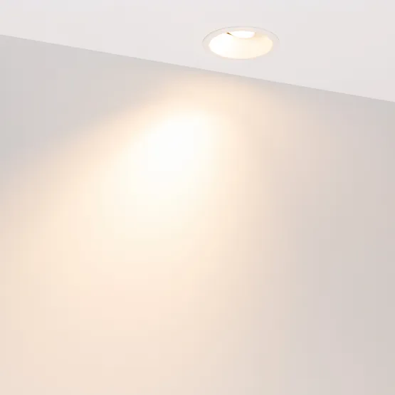 Фото #3 товара Светильник MS-FLOW-BUILT-R85-6W Warm3000 (BK, 15 deg, 230V) (Arlight, IP20 Металл, 5 лет)