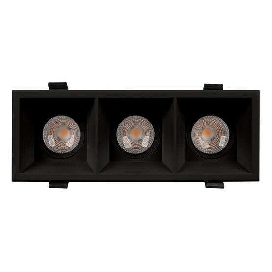 Фото #2 товара Светильник MS-FLOW-BUILT-S230x85-3x12W Day4000 (BK, 55 deg, 230V) (Arlight, IP20 Металл, 5 лет)