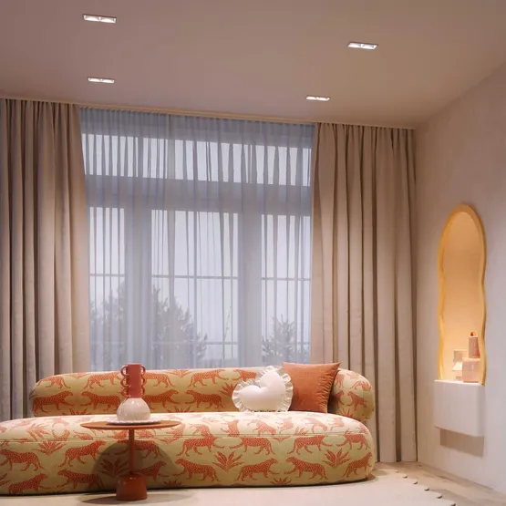 Фото #3 товара Светильник MS-FLOW-BUILT-S230x85-3x12W Warm3000 (BK, 15 deg, 230V) (Arlight, IP20 Металл, 5 лет)