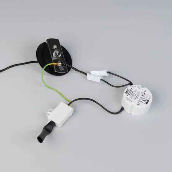 Фото #3 товара Светильник SP-KOTARO-R450-12W Warm3000 (BK-GR, 36 deg, 230V, TRIAC) (Arlight, IP20)