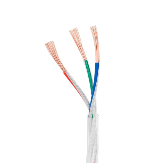 Фото #1 товара Провод питания ARL-20AWG-CLEAR-3Wire-CU-Double (3x0.75mm) (Arlight, -)