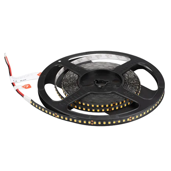 Фото #4 товара Светодиодная лента RT-A160-BLACK-8mm 24V Warm3000 (12 W/m, IP20, 2835, 5m) (Arlight, высок.эфф.150 лм/Вт)