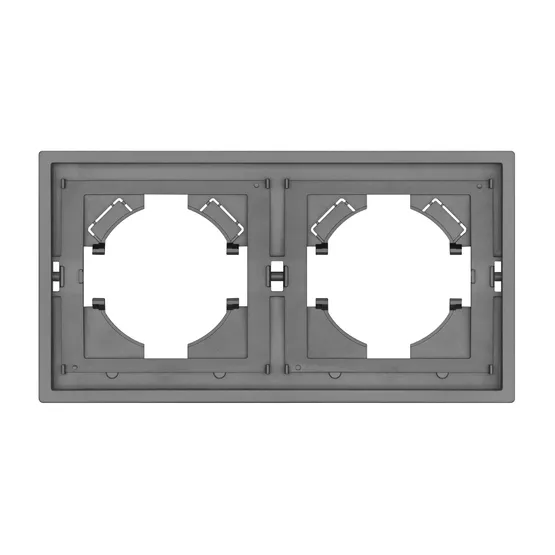 Фото #2 товара Рамка пластиковая FRM-TENDO-PL-2-GR (Arlight, -)