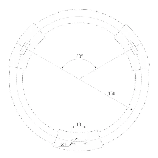 Фото #6 товара Светильник SP-RONDO-R350-30W Warm3000 (WH, 120 deg, 230V) (Arlight, IP40 Металл, 3 года)