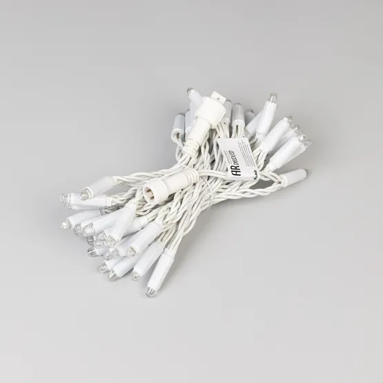 Фото #2 товара Светодиодная гирлянда ARD-STRING-CLASSIC-6000-WHITE-40LED-LIVE RGB-SPI (12V, 26W) (Ardecoled, IP65)