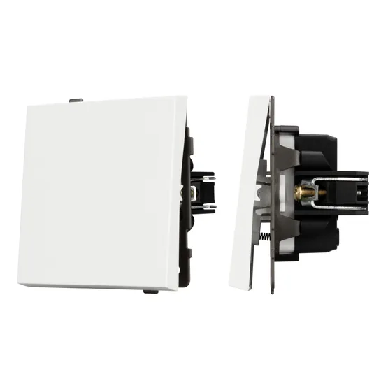 Фото #1 товара Механизм звонкового выключателя SWT-TENDO-MKR1-SFPL-WH (230V, 10A) (Arlight, -)