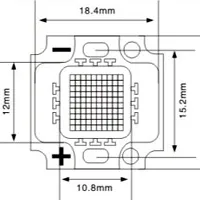 Фото #2 товара Мощный светодиод ARPL-8W-BCA-2020-DW (VF12V, 700mA) (Arlight, -)