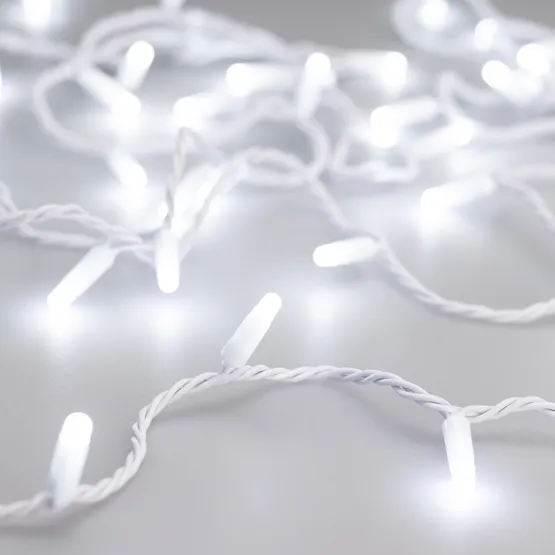 Фото #1 товара Светодиодная гирлянда ARD-STRING-CLASSIC-10000-WHITE-100LED-MILK-STD White (230V, 7W) (Ardecoled, IP65)