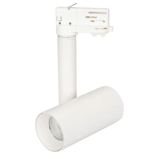 Фото #1 товара Светильник SP-POLO-TRACK-PIPE-R65-8W Warm3000 (WH-WH, 40 deg) (Arlight, IP20 Металл, 3 года)