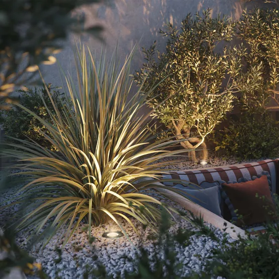 Фото #3 товара Светильник LTD-DAFNA-GROUND-R260-48W Day4000 (SL, 45 deg, 230V) (Arlight, IP67 Металл, 5 лет)