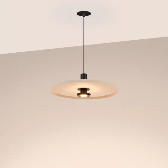 Фото #3 товара Светильник SP-KOTARO-R450-12W Warm2700 (BG-BG, 36 deg, 230V, TRIAC) (Arlight, IP20)