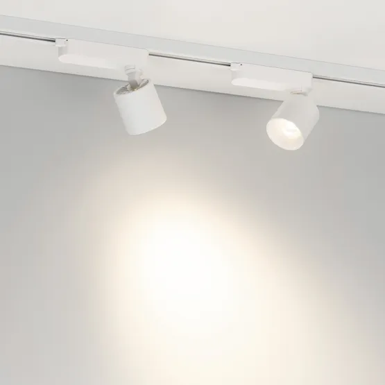 Фото #2 товара Светильник LGD-DYKE-2TR-R60-8W Day4000 (WH, 20 deg, 230V) (Arlight, IP20 Металл, 5 лет)