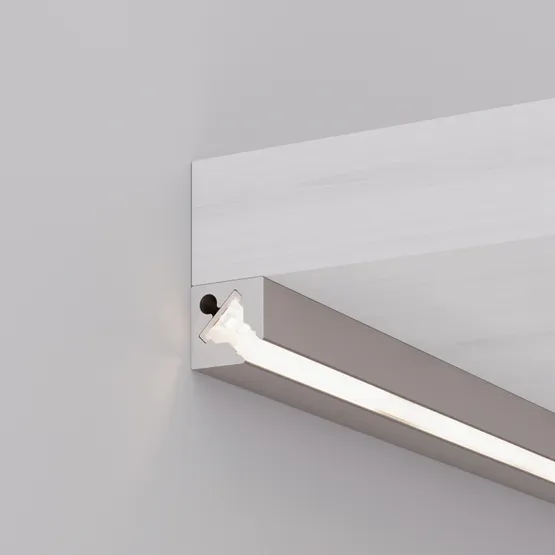 Фото #3 товара Профиль c экраном SL-KANT-H10-SQUARE-2000 CHAMPAGNE GOLD (Arlight, Алюминий+пластик)