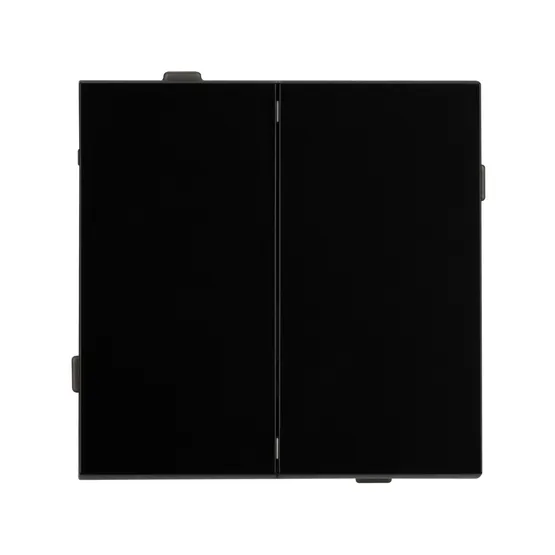 Фото #3 товара Механизм выключателя двухклавишный проходной SWT-TENDO-MKP2-PL-BK (230V, 10A) (Arlight, -)