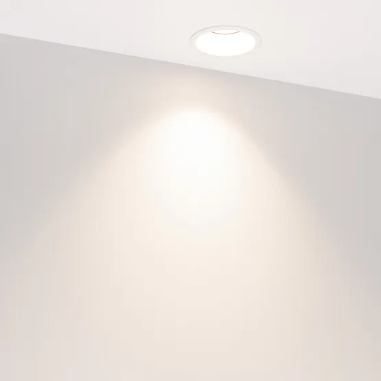 Фото #7 товара Светильник MS-FLOW-BUILT-R85-6W Day4000 (WH, 55 deg, 230V) (Arlight, IP20 Металл, 5 лет)