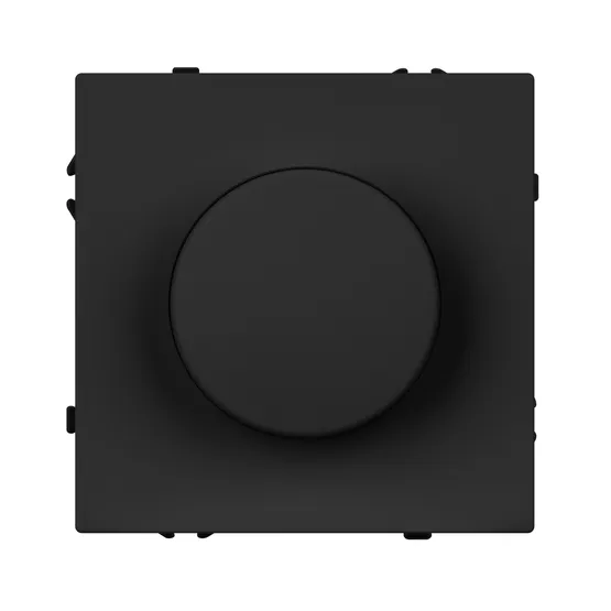 Фото #3 товара Механизм светорегулятора SWT-NOBE-DLR-SFPL-BK (250V, 300W) (Arlight, Черный оникс)