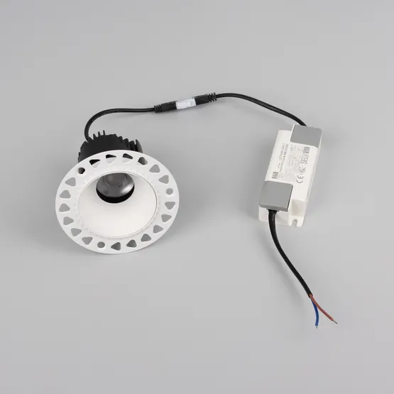 Фото #4 товара Светильник MS-ARADO-TRIMLESS-R65-9W Warm3000 (WH-WH, 24 deg, 230V) (Arlight, IP20 Металл, 5 лет)