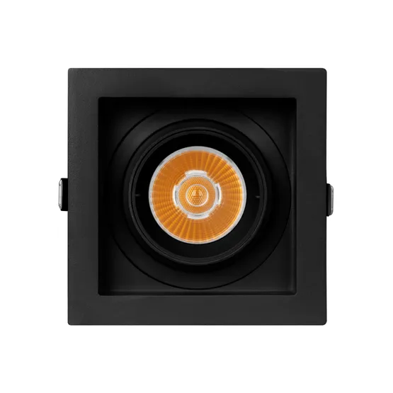 Фото #3 товара Светильник MS-VORTEX-BUILT-S117x117-20W Warm3000 (BK-BK, 20 deg, 230V) (Arlight, IP20 Металл, 5 лет)