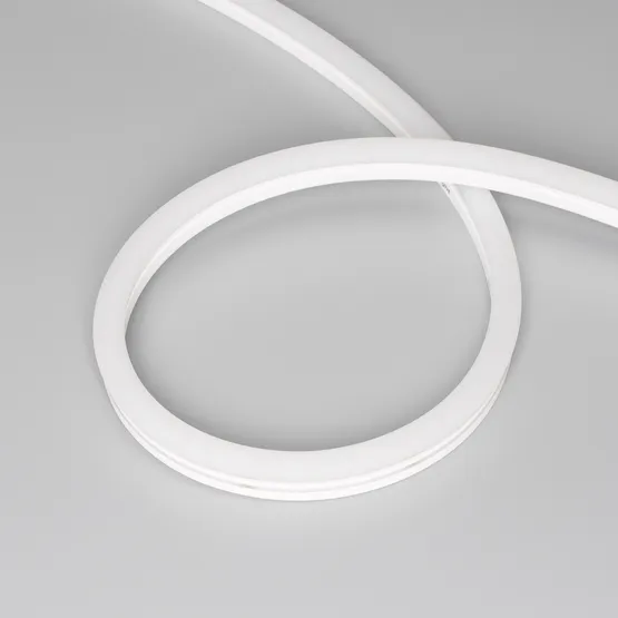 Фото #4 товара Светодиодная лента герметичная MOONLIGHT-PRO-SIDE-X336-12x24mm 24V RGBW-Warm (12 W/m, IP68, 10m, wire x2) (Arlight, Вывод прямой, 5 лет)
