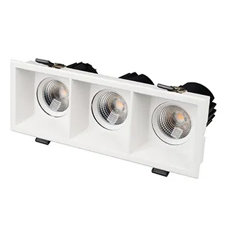Фото #1 товара Светильник MS-FLOW-BUILT-S230x85-3x12W Warm3000 (WH, 15 deg, 230V) (Arlight, IP20 Металл, 5 лет)