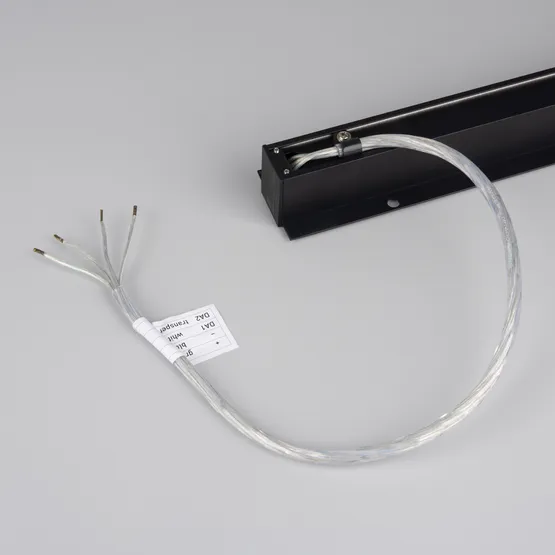 Фото #2 товара Трек встраиваемый MAG-TRACK-2538-F-3000 (BK, 5LN) (Arlight, IP20 Металл, 5 лет)