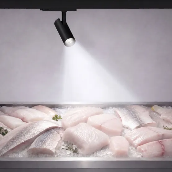 Фото #2 товара Светильник LGD-GERA-4TR-R90-30W Cool SP7500-Fish (Черный, 55 deg, 230V) (Arlight, IP20 Металл, 5 лет)