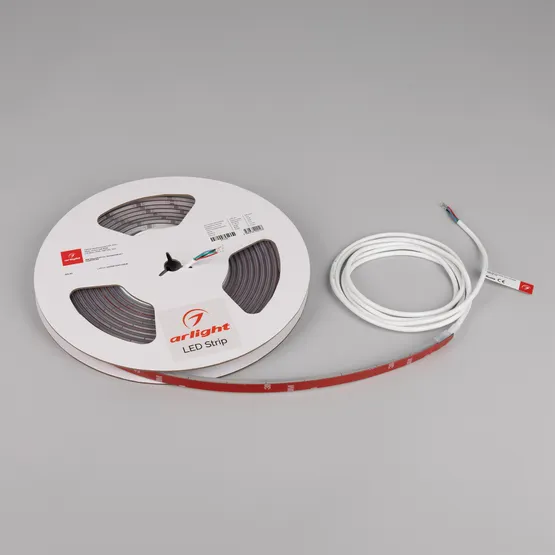 Фото #5 товара Светодиодная лента герметичная CSP-PFS-X540-12mm 24V RGB (15 W/m, IP68, TWP100, 5m) (Arlight, -)
