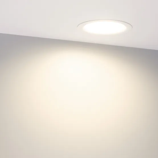 Фото #4 товара Светильник MS-BLIZZARD-BUILT-R102-8W Day4000 (WH, 100 deg, 230V) (Arlight, IP20 Металл, 3 года)