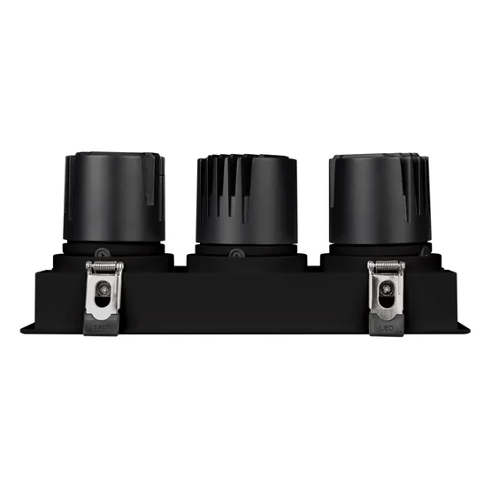 Фото #4 товара Светильник MS-FLOW-BUILT-S230x85-3x12W Day4000 (BK, 55 deg, 230V) (Arlight, IP20 Металл, 5 лет)