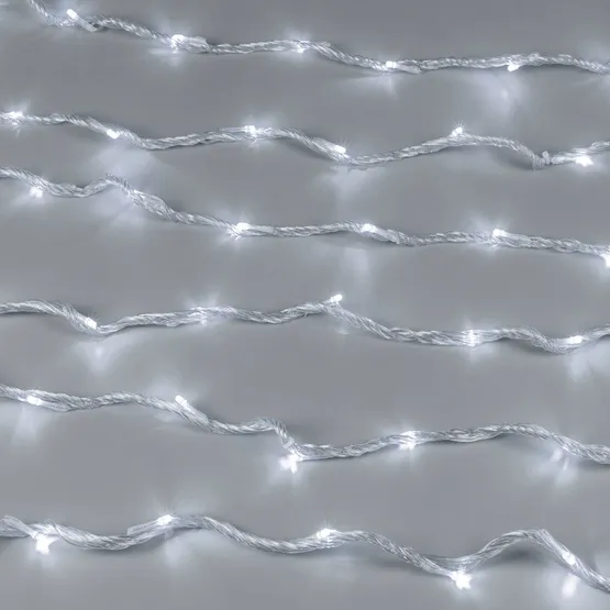 Фото #3 товара Светодиодная гирлянда ARD-STRING-HOME-10000-CLEAR-99LED-RUN WHITE (230V, 10.5W) (Ardecoled, IP20)