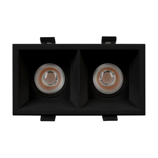 Фото #2 товара Светильник MS-FLOW-BUILT-S157x85-2x12W Day4000 (BK, 38 deg, 230V) (Arlight, IP20 Металл, 5 лет)