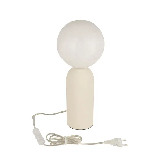 Фото #4 товара Светильник SP-SILKA-TAB-R150-6W Warm2700 (WH, 330 deg, 230V, TOUCH-DIM) (Arlight, IP20 Натуральный шелк, 3 года)