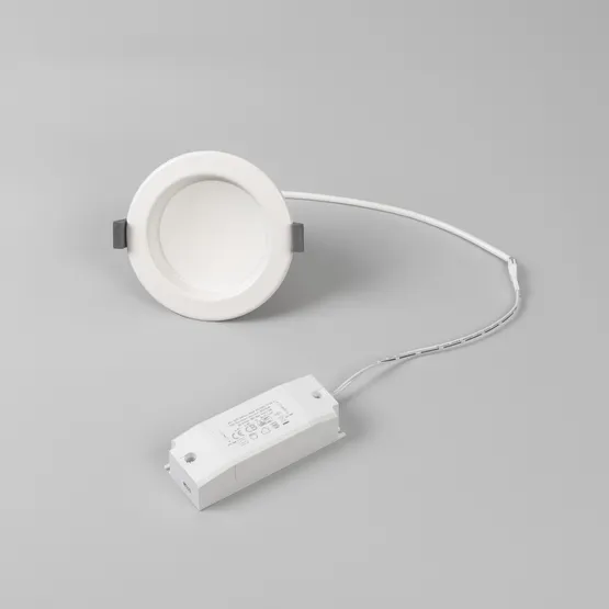 Фото #3 товара Светильник IM-CYCLONE-R115-10W Warm3000 (WH, 90 deg) (Arlight, IP40 Металл, 3 года)