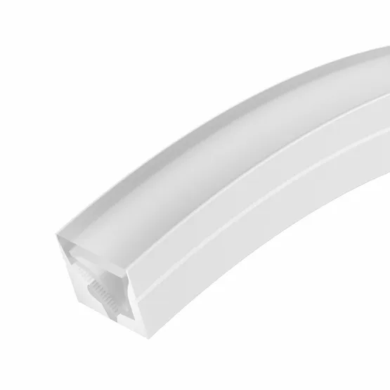 Фото #1 товара Силиконовый профиль WPH-FLEX-1616-TWIST-S11-10m WHITE (Arlight, Силикон)