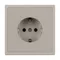 Минифото #4 товара Механизм электрической розетки SCT-NOBE-MEU1-SFPL-CA (230V, 16A) (Arlight, Кашемир)
