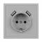 Минифото #2 товара Механизм розетки с USB зарядкой SCT-NOBE-MUAA-SFPL-IS (230V, 16A)  (Arlight, Никель)