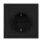 Минифото #4 товара Механизм розетки с USB зарядкой SCT-NOBE-MUCC-SFPL-BK (230V, 16A) (Arlight, -)