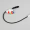Минифото #2 товара Светодиодная лента герметичная WAVE-SIDE-PU-H120-06x12mm 24V RGB (8 W/m, IP68, 1m, wire x1) (Arlight, Вывод прямой, 3 года)
