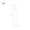 Минифото #6 товара Светильник LGD-LONDARI-BOLL-H900-12W Warm3000 (BK, 125 deg, 230V) (Arlight, IP65 Металл, 3 года)