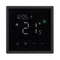 Минифото #4 товара Терморегулятор SWT-NOBE-MTE-SFPL-BK (электрический тёплый пол) (Arlight, Черный оникс)
