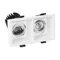Минифото #2 товара Светильник MS-FLOW-BUILT-S157x85-2x12W Day4000 (WH, 15 deg, 230V) (Arlight, IP20 Металл, 5 лет)
